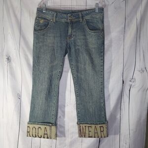 Rocawear Y2K 90's Denim Capri Size 11